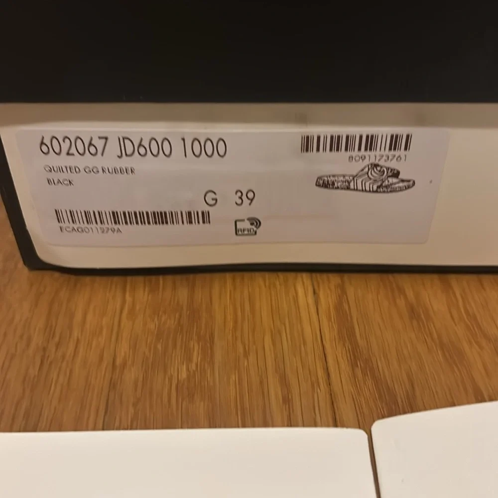 Gucci Black Slide Sandals - Picture 3 of 6